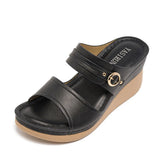 Purpdrank  Summer Beach Vacation Wedges Sandals Women Comfy Walking Outdoor Slides Shoes Mules High Heels Platform Sandals