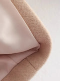 Purpdrank  Luxury Spring Autumn Bomber Jackets New Single-Button O-Neck Pocket Soft Short Tops Long-Sleeve Jacket for Women Harajuku Coats