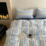 Purpdrank  Pure Cotton Comforter Cover Skin-friendly Duvet Cover Adults Kids Room Quilt Cover Soft Bedding 이불커버 (Pillowcase Need Order)