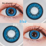 Purpdrank  Pink Colored Contacts Lenses with Degree Yearly Blue Colorcon Cosplay Cosmetic Anime Pupils Colorful Contact for Eye