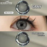 Purpdrank  Brown Colored Contact Lenses for girls Contact lenses Fashion Contacts Gray Eye Lens Beautiful Blue Pupils