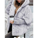 Purpdrank  Women's Loose Fit Hooded Patchwork Sve Down Cotton 2025 Autumn Loose Casual Warm Splicing Down Cotton Jacket Winter Clothes