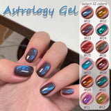 Purpdrank  Pink Peach Cat Magnetic Gel Nail Polish-CAT EYES High Transparency Easy Sparkling Shine,Perfect for Women Gift For Summer
