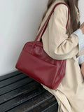 Purpdrank  Vintage Designer Luxury Women Tote Bag Casual Lage Capacity Female Shoulder Bag High Quality PU Leather Ladies Handbags