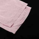 Purpdrank  Trousers Suit Office Lady Outfits Elegant Women Loose Two Piece Set Sleeveless Lace Up Vest Top Elastic Waist Wide Leg Pants Set