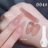 Purpdrank  10ML 6-Color God Girl Nail Polish Gel Nude Pink Glitter Gel Varnish Soak Off UV/LED Gel Polish For Manicure Home Salon DIY