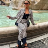 Purpdrank  Spring New Women's Fashion temperament casual loose and versatile flower printed shirt wide leg pants set