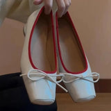 Purpdrank  Patent Leather Fashion Mary Jane Shoes Women Pumps Shallow Women Shoes Bow Low Heel Elegant High Heels Female Zapatos De Mujer