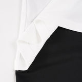 Purpdrank  Sporty Activewear Contrast Color Rompers Sets Women 2025 Sexy Slim 2 Piece Sets Slash Neck Camis Tops Sleeveless Playsuits Y2K