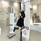 Purpdrank  Sweet Halter Neck Mini Dress Women Korean Chic Sexy Backless A Line Dress Female High Waist Elegant Party Night Vestido New