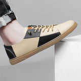 Purpdrank  New Genuine Leather Mens Shoes Fashion Male Footwear Black Sneakers Cool Young Mens Casual Shoes Breathable Outdoor Skate Shoes