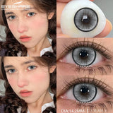 Purpdrank  1Pair Korean High Quality Lenses Color Contact Lenses for Eyes Purple Lenses Blue Eye Lens Soft Cosmetic Brown Contacts