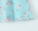 Purpdrank   2 colors Sexy Floral Print Bow V neck Ruffles Strap Sling Dress Women Backless Slim Waist Mini Sleeveless Tank Dresses Robe