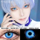 Purpdrank  2pcs Cosplay Colored Contact Lenses For Halloween Anime Blue Contact Red Beauty Makeup Lenses Yearly Eyes Contacts