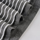 Purpdrank  Harajuku Fake Two Pieces Stripe T-shirts Y2k Aesthetic Casual Halter Cropped Tshirts Autumn Women Patchwork Grunge Bodycon Tops