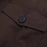 Purpdrank  Spring Summer Cargo Low Waist Shorts Skirts for Women Safari Short Trousers Side Pockets  Casual Street Bottom Deep Brown