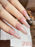 Purpdrank  10ML 6-Color God Girl Nail Polish Gel Nude Pink Glitter Gel Varnish Soak Off UV/LED Gel Polish For Manicure Home Salon DIY