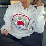 Purpdrank  Bow/Letter/Rainbow Embroidery Oversized Hoodies Women Teen Girl Baggy Top Autumn Long Sleeve Sweatshirts Vintage Loose Pullovers