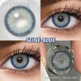 Purpdrank  2pcs Fashion Colored Contact Lenses High Quality Gray/ Brown Contact Lens Blue Eyes Contacts Yearly Green Makeup Lenses