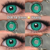 Purpdrank  Colorful Cosplay Contact Lenses Eye Lenses Multicolored Red Lenses For Eyes Halloween Contact Lens Beauty Pupils