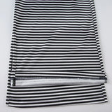 Purpdrank  Casual Striped Pants Draped Floor-Length Women Autumn All-season Multiple Styles High Waist Tie Straight Comfortable Home Pants
