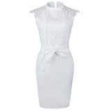 Purpdrank  Lace Sleeveless Sexy Slim Dress