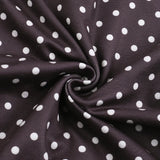 Purpdrank  Women's Sexy Polka Dot Halter Neck Bodycon Mini Dress Ruffle Hem Asymmetrical Party Dress
