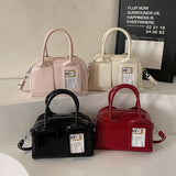 Purpdrank  Y2K Top-handle Bags For Women Pure Color Casual Street Small Shoulder Crossbody Bags 2025 Latest Luxury Designer Handbags