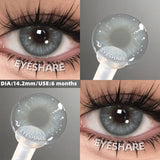 Purpdrank  New Colored Contact Lenses 1 Pair Fashion Blue Eyes Lenses Gray Pupils High Quality Brown Lenses Green Eyes Contacts