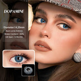 Purpdrank  NEW Colored Contact Lenses Big Eyes Lens Blue Eye 14.5mm Contacts Lens Green Lens Beauty Women Makeups Lens Health Care