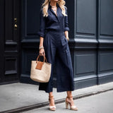 Purpdrank  Summer Outfits Tracksuit Elegant Women Trousers Set Y2K Loose Tracksuit Long Sleeve Button Shirt Wide Leg Pants Two Piece Set