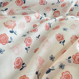 Purpdrank  Fresh Style Bedding Set 100% Cotton Bed Linen Set for Home постельное бельё набор Soft Duvet Cover Pillowcase with Bedsheets