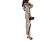 Purpdrank  New Women's Clothing Set with Mushroom Edge Short Top and Half Skirt Two Piece Set
