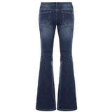 Purpdrank  Basic Slim Low-Waisted Flare Jeans Y2K Sexy Denim Pants Stretch Bootcut Trousers Women Casual Streetwear Fashion Trendy