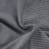 Purpdrank  Casual Solid T Ribbed Shirt Basic Slim-Fit U-Neck Long Sleeve Tees Women Autumn Spring Fashion Streetwear Layering Tops