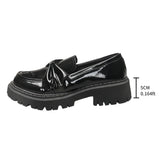 Purpdrank  Plus Size Loafers for Women, Autumn & Spring New Arrivals, Bowknot Mary Jane Shoes, Casual Flat Shoes
