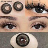 Purpdrank  1Pair Colored Contact Lenses for Eyes Gray Pupils Lens Fashion Blue Eye Contacts Green Lenses Brown Lenses Yearly