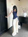 Purpdrank  Summer Strap Knitting Camisole Women Sexy Silm All-Match White Tight Tops  Female Streetwear Blue Tank Clothes 2025