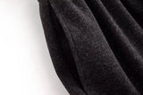 Purpdrank  European style new women's fashion versatile and elegant solid color high-waisted slimming loose trousers