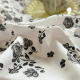 Purpdrank  Korean Princess Style Pastoral Floral Lace 100% Cotton Single Queen King Bedding Set Duvet Cover Flat/Fitted Sheet Pillowcases