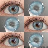 Purpdrank  1pair Color Contact Lenses for Eyes Natural Eye Lens Blue Eye Lenses Brown Lenses Gray Pupils Yearly Green Eye Contacts