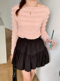 Purpdrank  Elegant High Waist Women's Cake Short Skirts 2025 New Spring Summer Korean Casual Ball Gown Mini A-line Skirts Female
