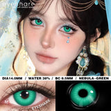Purpdrank  2pcs Cosplay Colored Contact Lenses For Halloween Anime Blue Contact Red Beauty Makeup Lenses Yearly Eyes Contacts