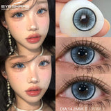 Purpdrank  1Pair Korean High Quality Lenses Color Contact Lenses for Eyes Purple Lenses Blue Eye Lens Soft Cosmetic Brown Contacts