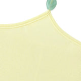 Purpdrank  Summer Women Sexy Hollow Out Butter Yellow Long Dress V-neck Backless Beaded decoration Vestidos Female Vacation Robes