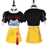 Purpdrank  Rumi Mira Zoey Cosplay KPop Cosplay Costume Wig HUNTR/X Uniform Women Suit Dress Halloween Party Role Playing Outfits