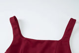 Purpdrank  Sleeveless Backless Bodycon Zipper Straps Pleated Long Dress Solid Sexy Elegant Maxi Dress Party Club Prom Summer Outfit