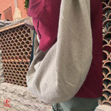 Purpdrank  New Chinese Style Retro Large Capacity for Travel and Commuting Single Shoulder Crossbody Bag