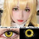 Purpdrank  2pcs Cosplay Colored Contact Lenses For Halloween Anime Blue Contact Red Beauty Makeup Lenses Yearly Eyes Contacts