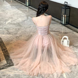 Purpdrank  Sweetheart Princess Romantic Flowing Sand Ballet Dress Mesh Dress